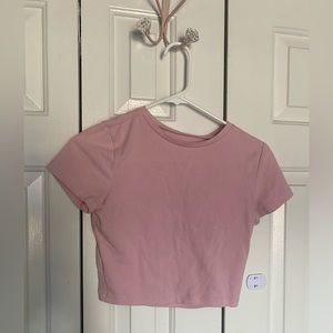 Pink Wild Fable crop top